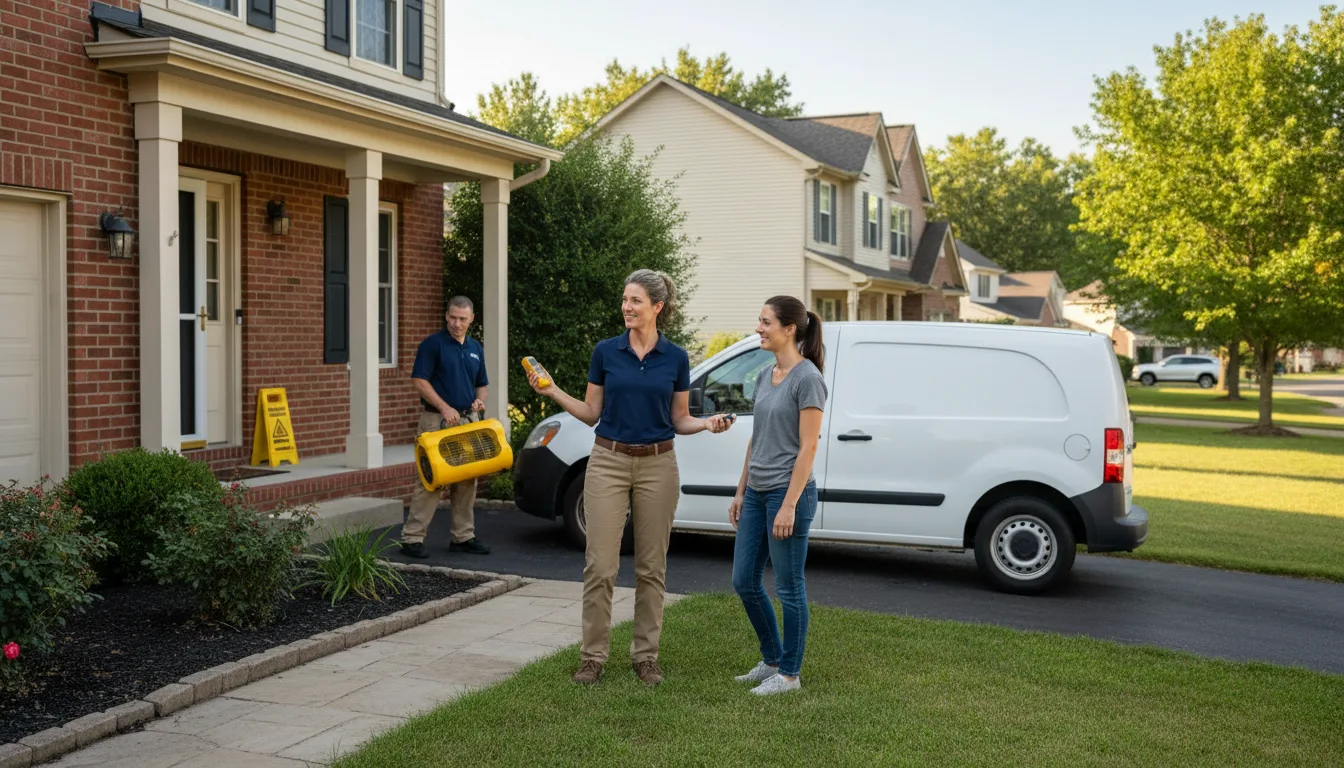 Water restoration image for Water Damage & Restoration Services in Texarkana, TX